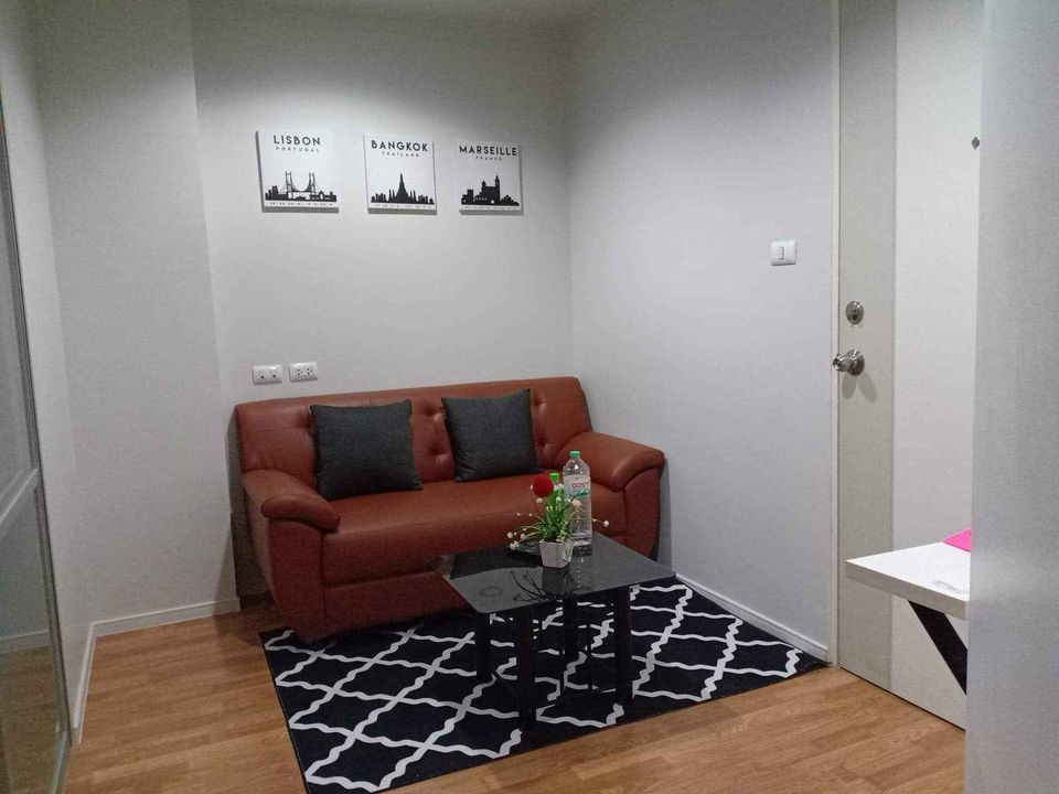 For RentCondoNawamin, Ramindra : 339 Condo for rent, Lumpini Park Nawamin-Sri Burapha, size 1 bedroom, 1 bathroom, complete electrical appliances and furniture