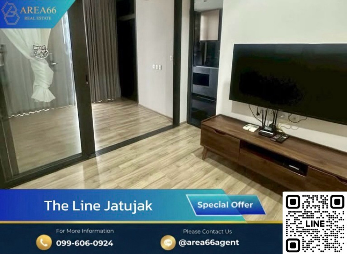 For SaleCondoSapankwai,Jatujak : 🔥Urgent sale, very good price‼️ High floor, beautiful view | Condo The Line Jatujak