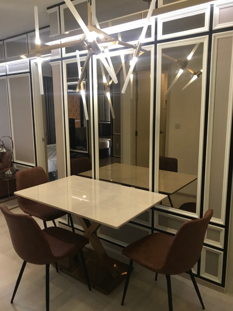 For RentCondoRama9, Petchburi, RCA : 🔥Urgent Rent🔥 Life Asoke, fully furnished, ready to move in, near MRT Phetchaburi