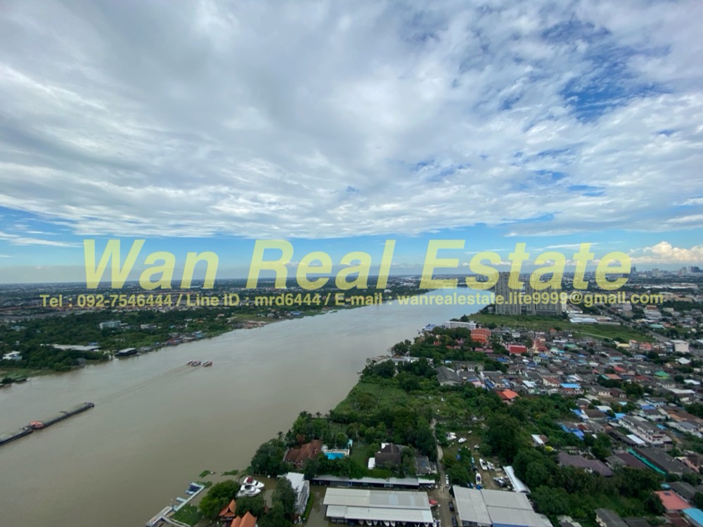 ให้เช่าคอนโดรัตนาธิเบศร์ สนามบินน้ำ พระนั่งเกล้า : ให้เช่าคอนโด Politan Aqua ชั้น 37 ขนาด 30 ตร.ม. วิวแม่น้ำ เฟอร์ครบพร้อมอยู่