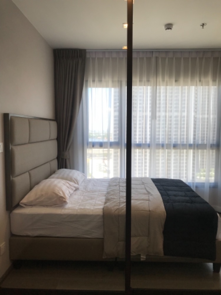 For SaleCondoRattanathibet, Sanambinna : River view room for sale, 22nd floor, the politan aqua, fully furnished, air room, river view and city view (Sell with tenants)