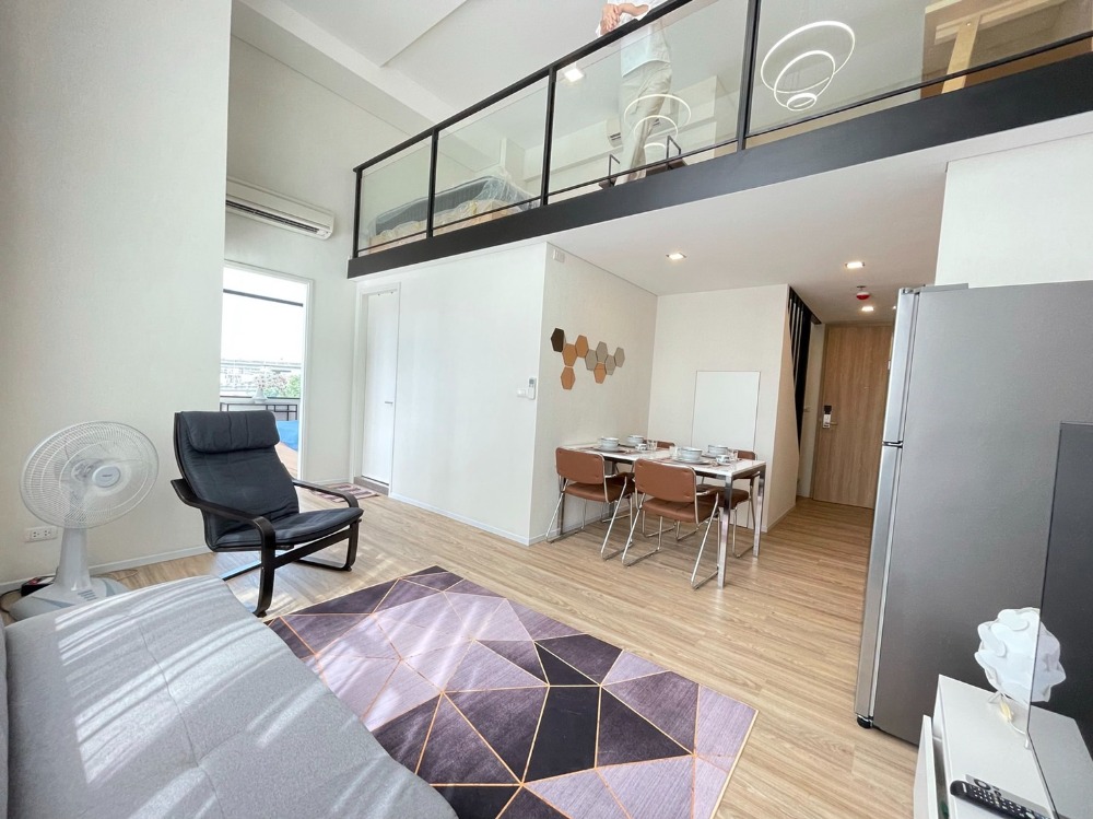 ให้เช่าคอนโดอ่อนนุช อุดมสุข : ❤️รามาดา ไซมิส สุขุมวิท 48❤️ ห้องใหม่กิ๊กแบบ duplex 2 นอน 1 น้ำ เช่าแบบรายวันได้