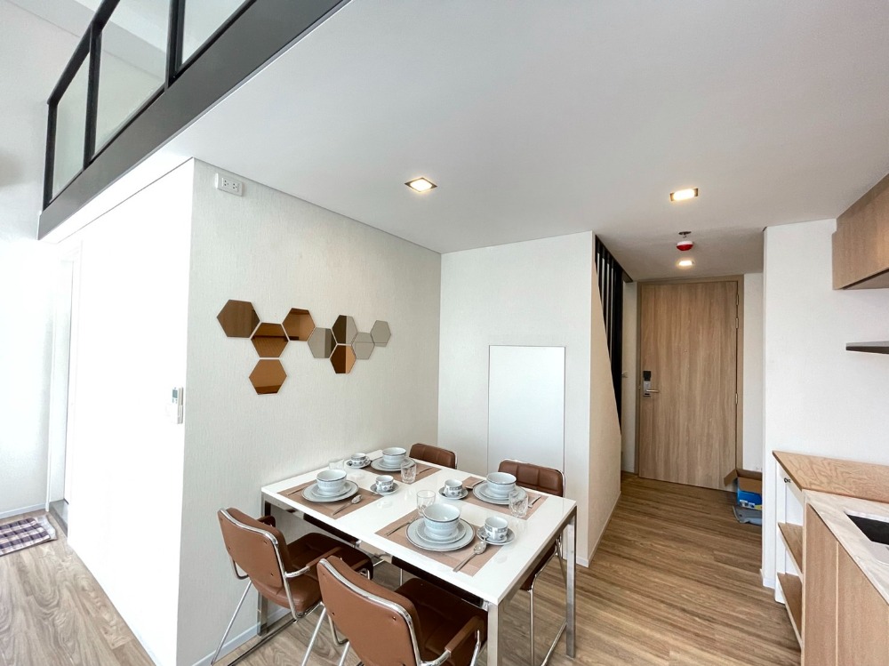 ให้เช่าคอนโดอ่อนนุช อุดมสุข : ❤️รามาดา ไซมิส สุขุมวิท 48❤️ ห้องใหม่กิ๊กแบบ duplex 2 นอน 1 น้ำ เช่าแบบรายวันได้