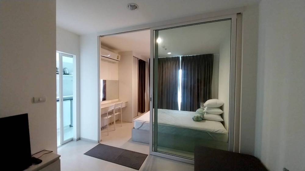 For RentCondoSamut Prakan,Samrong : Aspire Erawan 1 bed 7,500 fully furnished with washing machine