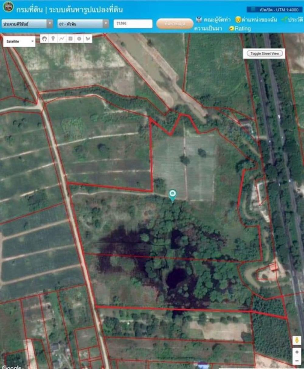 For RentLandHuahin, Prachuap Khiri Khan, Pran Buri : Mountain View Land for rent 57 rai Petchkasem road frontage   150 m.