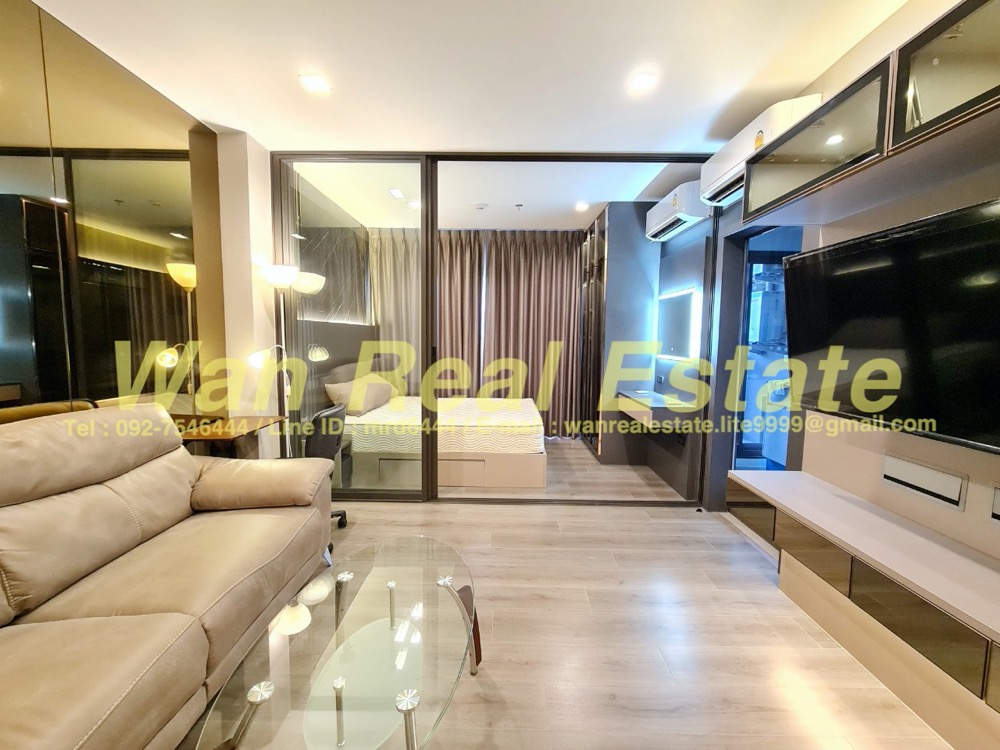 For RentCondoRattanathibet, Sanambinna : Condo for rent politan aqua, 41st floor, position near the river, beautiful decoration, fully furnished (new room, never rented)