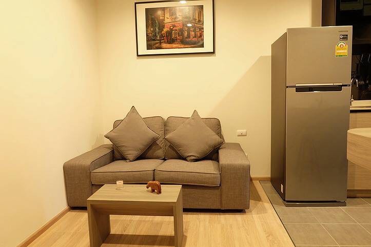 For SaleCondoRama9, Petchburi, RCA : S-TBGR102 Condo for sale, The Base Garden Rama 9, 8th floor, 27 sq m., 1 bedroom, 1 bathroom, 2.6 million, 064-959-8900