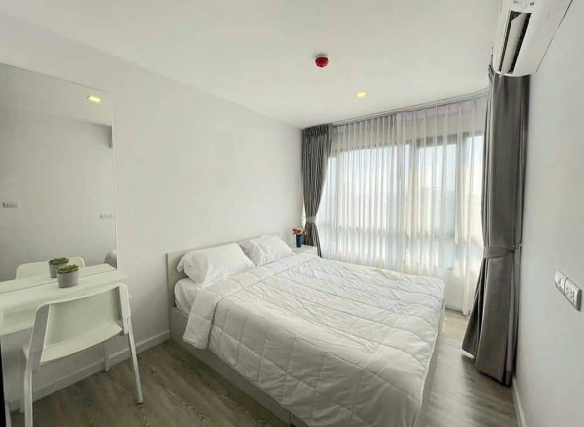 For RentCondoBangna, Bearing, Lasalle : 🛟Condo for rent Pause Sukhumvit107 near BTS Bearing, beautiful room, fully furnished, washing machine included, only 10,000-