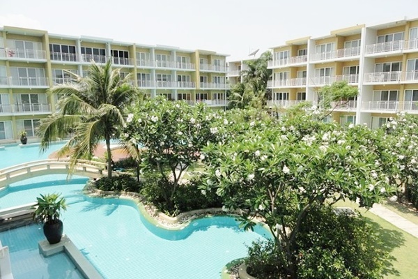 ขายคอนโดชะอำ เพชรบุรี : ขาย คอนโดติดทะเล บ้านเพลินทะเล ชะอํา มีหาดส่วนตัว 99 ตร.ม. 2 ห้องนอน ชั้น 4 ห้องมุม เฟอร์นิเจอร์ครบ พร้อมอยู่