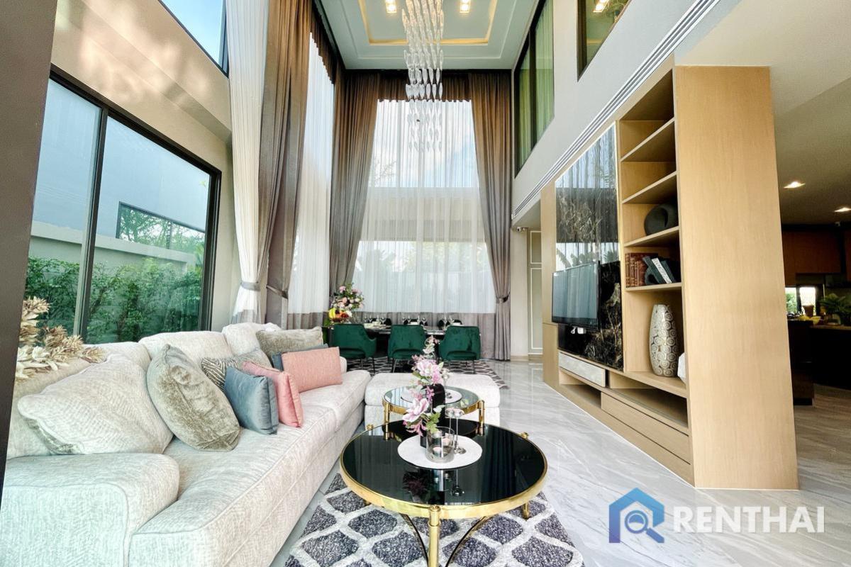 For SaleHousePattaya, Bangsaen, Chonburi : Beautiful detached house in Huay Yai - Pattaya