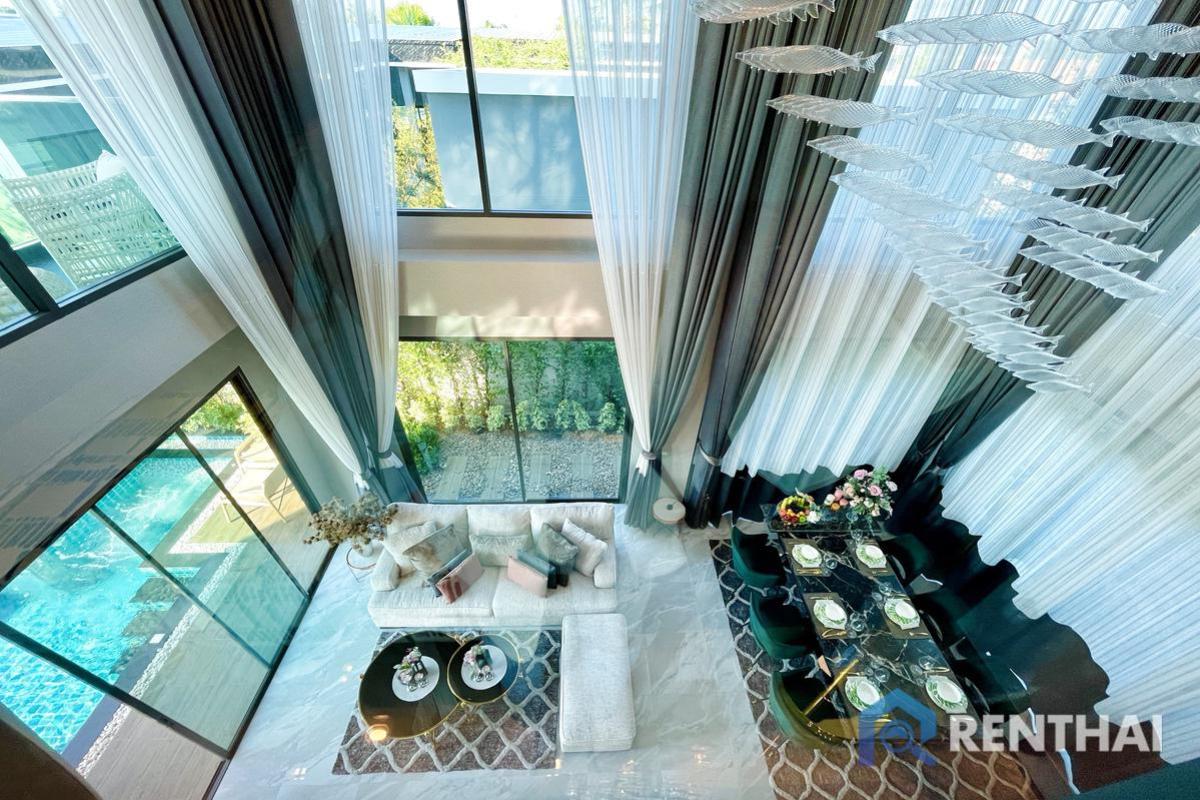 For SaleHousePattaya, Bangsaen, Chonburi : Beautiful detached house in Huay Yai - Pattaya