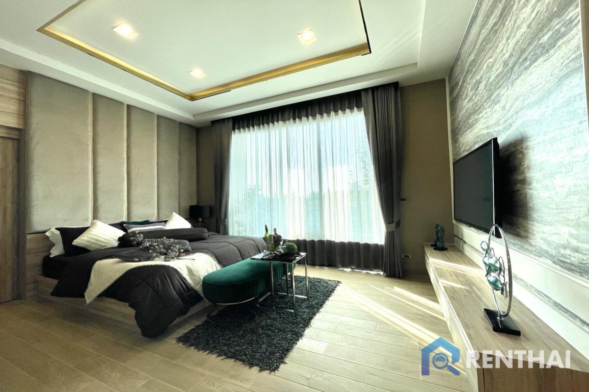 For SaleHousePattaya, Bangsaen, Chonburi : Beautiful detached house in Huay Yai - Pattaya