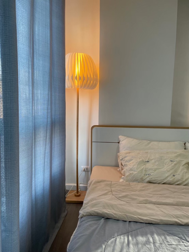 For SaleCondoBangna, Bearing, Lasalle : Owner's post Sale with tenant Dcondo Abac Bangna, new E building, front corner room, beautiful