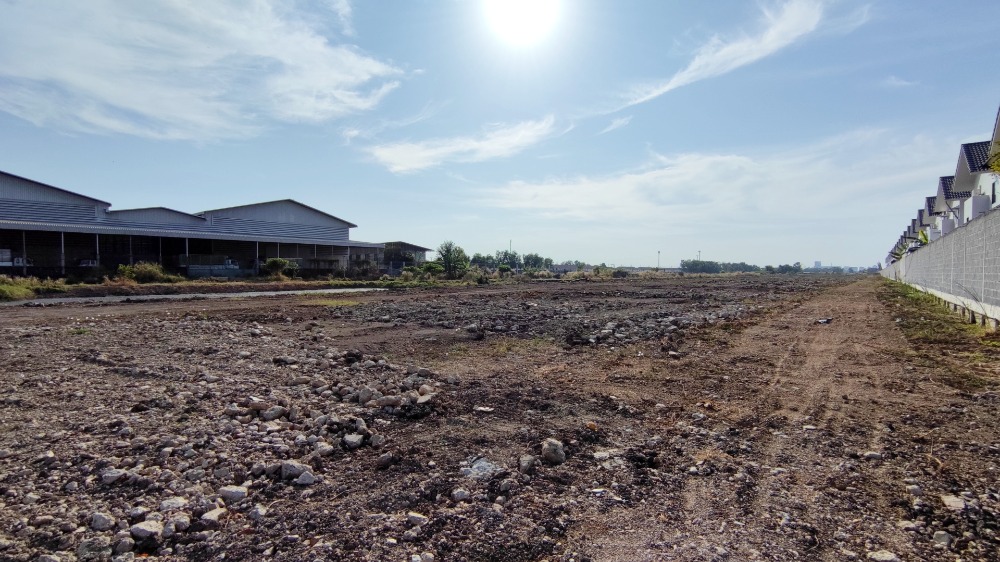 ขายที่ดินปทุมธานี รังสิต ธรรมศาสตร์ : ขาย ที่ดิน คลอง 2 ปทุมธานี 6 ไร่ ถมแล้ว ใกล้หมู่บ้านจัดสรร ห่าง ถ.รังสิต-นครนายก เพียง 6 กม.