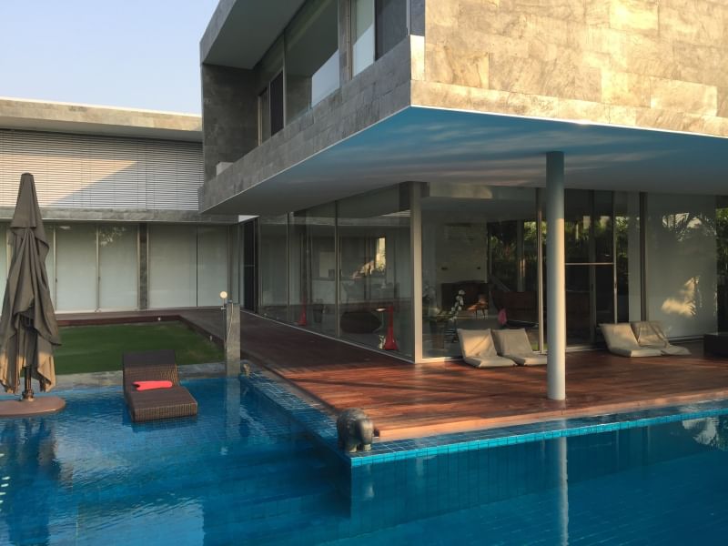 ขายบ้านสมุทรปราการ สำโรง : House For Sale in Windmill Golf Course 5 bedrooms nearly 1 rai ขายบ้านสวย โมเดิร์น ในสนามกอล์ฟ วินมิลด์ พร้อมสระว่ายน้ำ 366 ตรว.