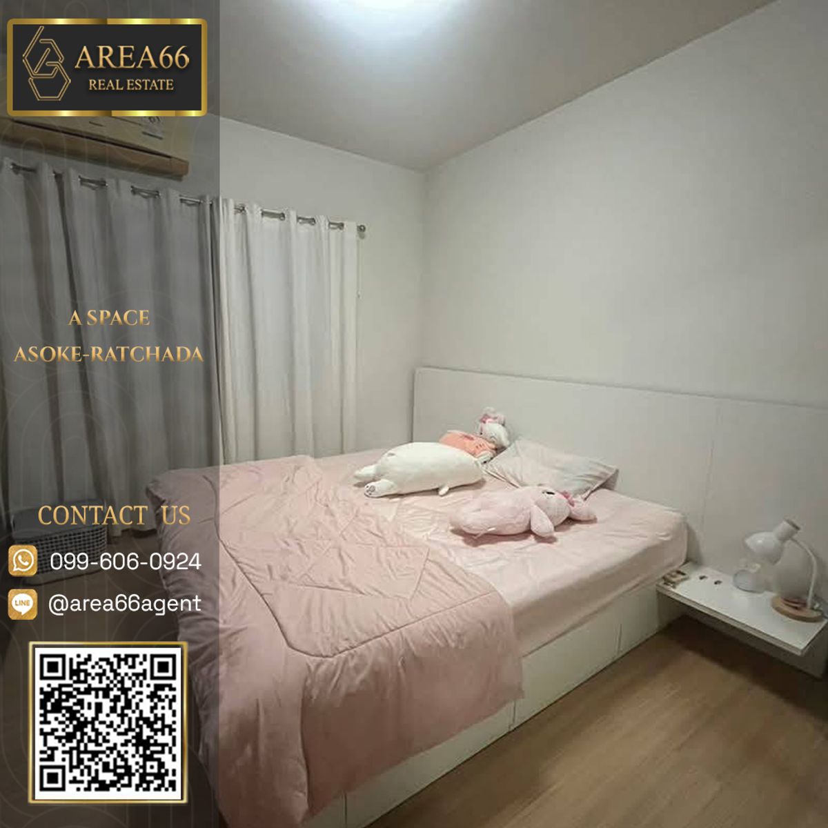 For SaleCondoRama9, Petchburi, RCA : 🔥 For sale!! Condo A Space Asoke-Ratchada