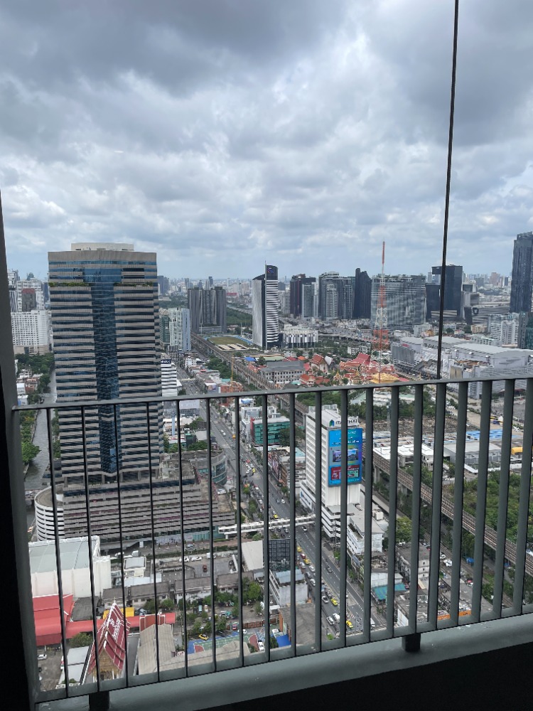 For SaleCondoRama9, Petchburi, RCA : Condo for sale, Cloud Thonglor-Phetchaburi, 47th floor, usable area 54.34 sq m, 2 bedrooms, 2 bathrooms, convenient travel, next to New Phetchaburi Road, connected to CBD Asoke and New CBD Rama 9, near MRT Phetchaburi, BTS Phrom Phong. , and Si Rat Expres