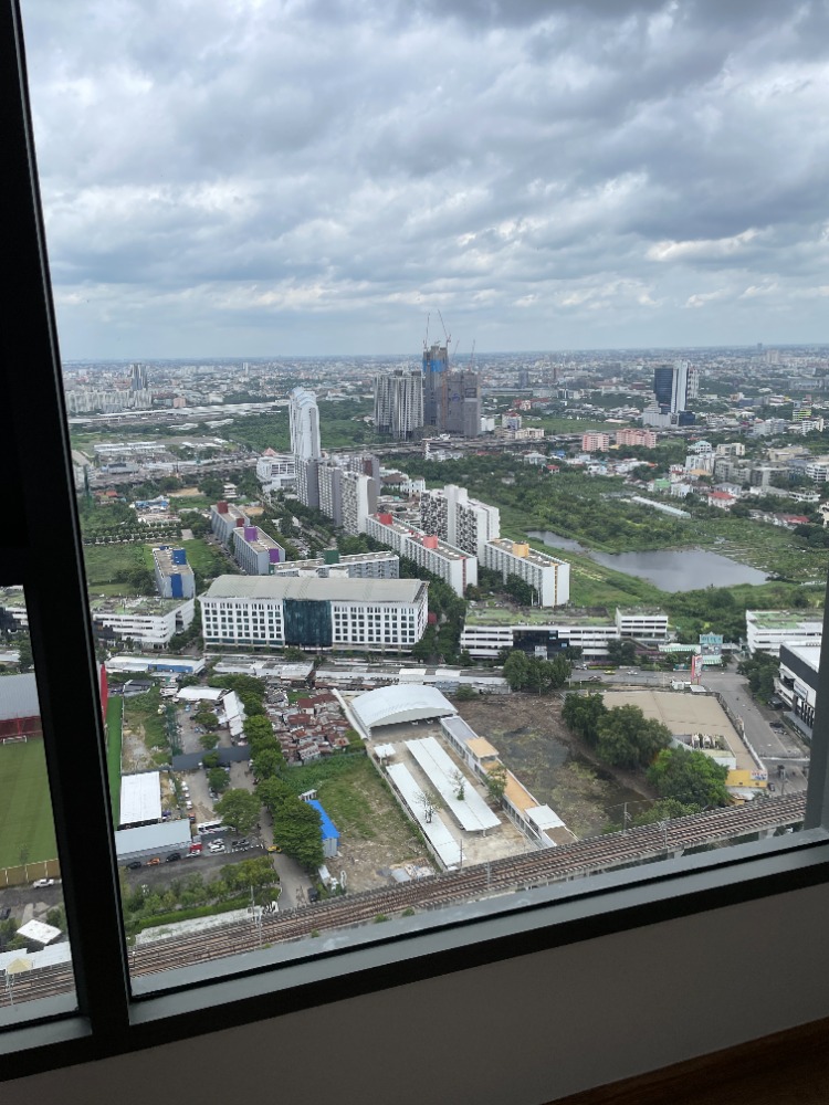 For SaleCondoRama9, Petchburi, RCA : Condo for sale, Cloud Thonglor-Phetchaburi, 47th floor, usable area 54.34 sq m, 2 bedrooms, 2 bathrooms, convenient travel, next to New Phetchaburi Road, connected to CBD Asoke and New CBD Rama 9, near MRT Phetchaburi, BTS Phrom Phong. , and Si Rat Expres