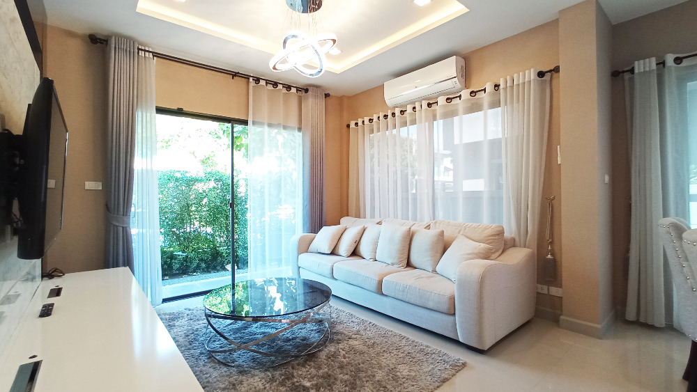 For SaleHouseLadkrabang, Suwannaphum Airport : Very beautiful house!! Life Bangkok Boulevard, Wongwaen-Rama 9, For sale with tenant