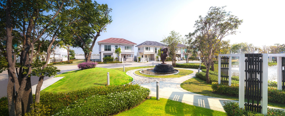 For SaleHouseLadkrabang, Suwannaphum Airport : Very beautiful house!! Life Bangkok Boulevard, Wongwaen-Rama 9, For sale with tenant