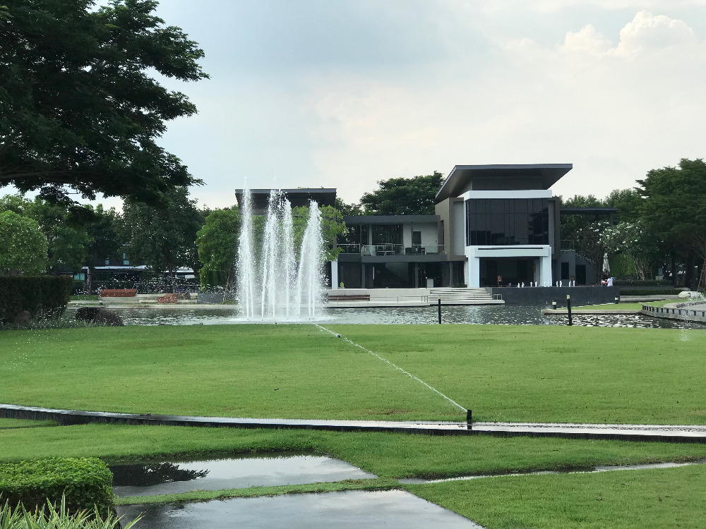 For SaleHouseBangna, Bearing, Lasalle : Nice decoration!! Single house behind Mega Bangna, Manthana, Bangna Km. 7, corner plot, never been in.