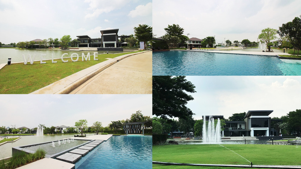 For SaleHouseBangna, Bearing, Lasalle : Nice decoration!! Single house behind Mega Bangna, Manthana, Bangna Km. 7, corner plot, never been in.