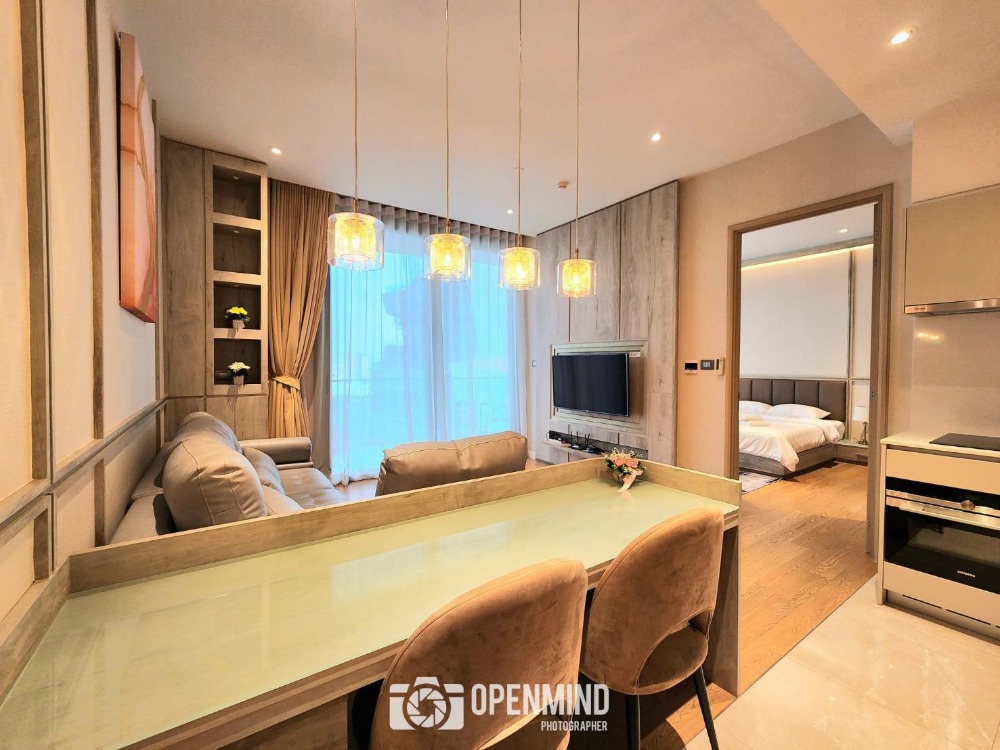 ให้เช่าคอนโดวงเวียนใหญ่ เจริญนคร : FOR RENT!! 1 BEDROOM 60.58 SQM Magnolia Waterfront Residences 60k River view !!!!