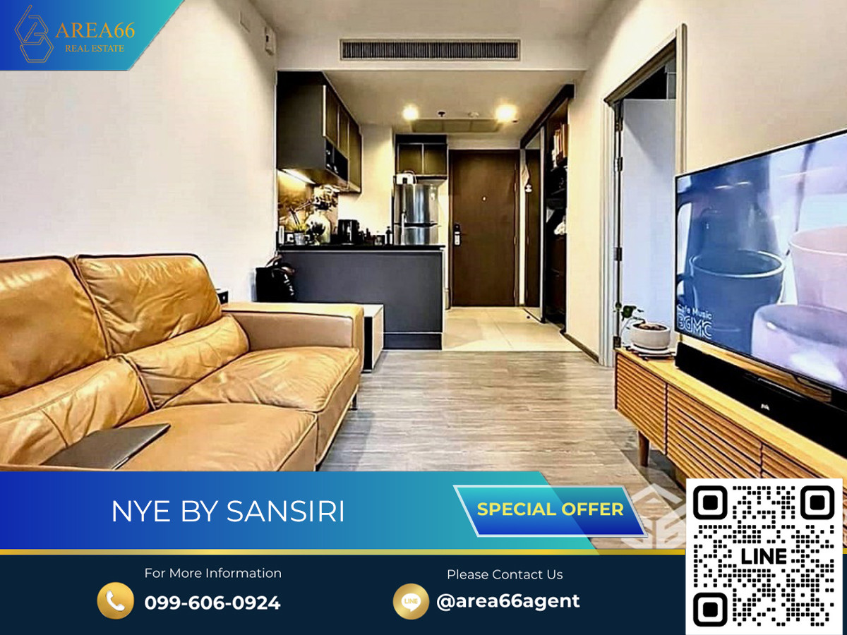 ขายคอนโดวงเวียนใหญ่ เจริญนคร : 🔥 ขายด่วน ราคาดีมาก!!! ขายคอนโด NYE BY SANSIRI ห้องสวย ชั้นสูง มองเห็นวิวเมือง ใกล้ BTS