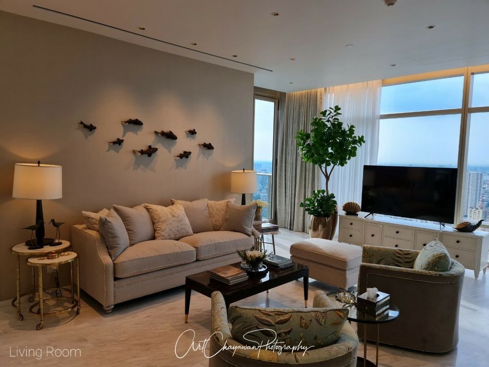 ขายคอนโดสาทร นราธิวาส : +++ขายด่วน+++ Four Seasons Private Residences **2 ห้องนอน 140 ตรม.ชั้น 41 แต่งครบพร้อมเข้าอยู่