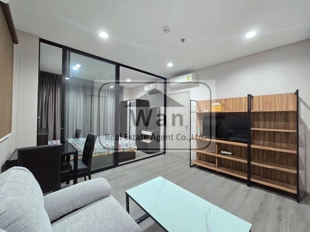 For RentCondoRattanathibet, Sanambinna : Condo for rent politan rive, 25th floor, size 31 sq.m., corner room, river view, ready to move in