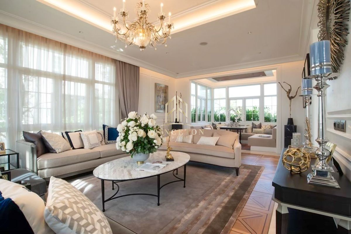 ขายบ้านเลียบทางด่วนรามอินทรา : Crystal Solana คริสตัล โซลานา 📞092-4252445