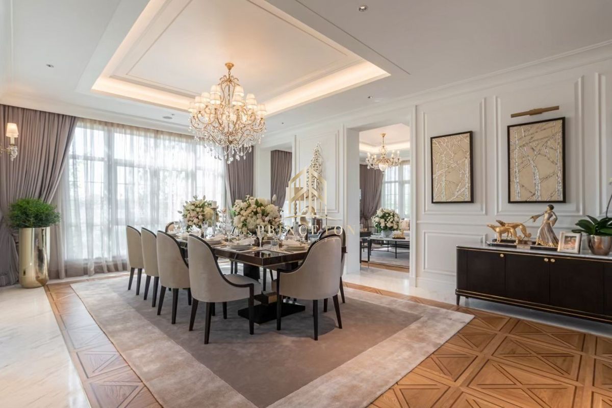 ขายบ้านเลียบทางด่วนรามอินทรา : Crystal Solana คริสตัล โซลานา 📞092-4252445