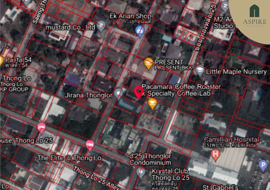 For SaleLandSukhumvit, Asoke, Thonglor : [For Sale] Land at Thonglor soi 25