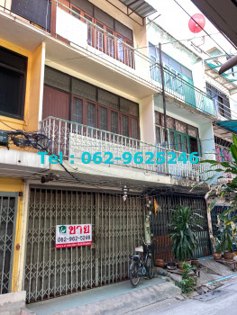 For SaleShop HouseBang Sue, Wong Sawang, Tao Pun : Commercial building for sale, near MRT Bang Pho, 450 meters, Pracharat Sai 1, 139 sq m, 11 sq wa, selling below market price.