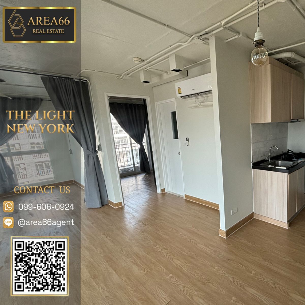 For SaleCondoOnnut, Udomsuk : 🔥 Urgent sale !! The Light New York Condo