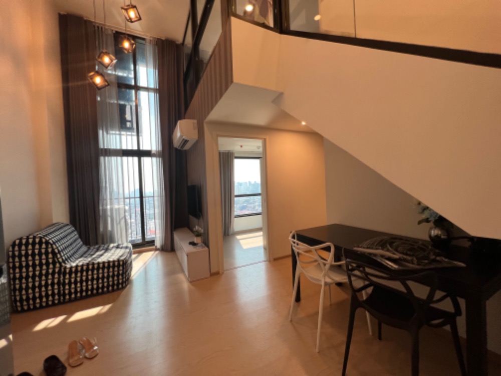 ให้เช่าคอนโดพระราม 9 เพชรบุรีตัดใหม่ RCA : For rent and Sale The tree 71 ekkamai 2bed duplex or 1 bed plus