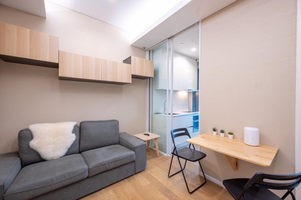 For RentCondoLadprao, Central Ladprao : 🔥Urgent for rent🔥Condo The Saint Residences, Lat Phrao Intersection, 1 bedroom, size 30 sq m, high floor, Chatuchak Park view, near BTS/MRT.