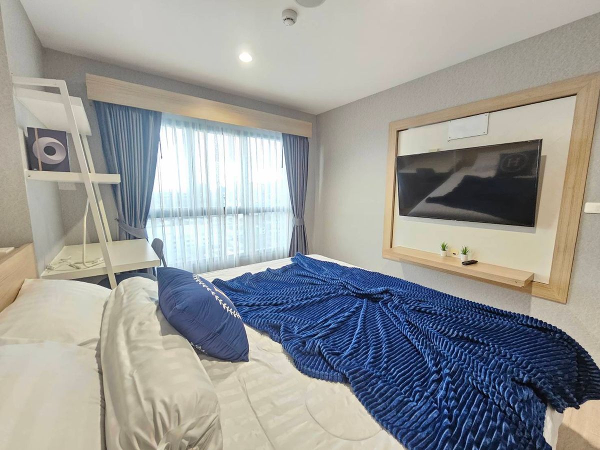 ให้เช่าคอนโดปิ่นเกล้า จรัญสนิทวงศ์ : YR364 อยู่ห้องไหนก็มีทีวีตามไป ไปศิริราชง่าย ซักผ้าและอบได้ในเครื่องเดียว