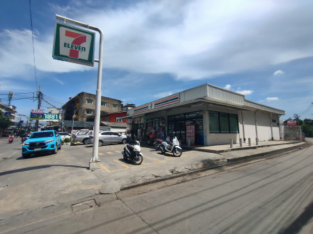 ขายที่ดินนนทบุรี บางใหญ่ บางบัวทอง : ขาย ที่ดิน พื้นที่ด้านหน้าติดถนนสามัคคี ขายที่ดิน พร้อม ร้าน 7-11 ซอยสามัคคี47 1 ไร่ 30.9 ตร.วา ทำเลหัวมุม ปากซอยสามัคคี 47