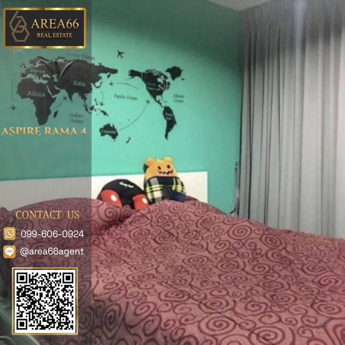For SaleCondoKhlongtoei, Kluaynamthai : 🔥 For sale !! Aspire Rama4 Condo