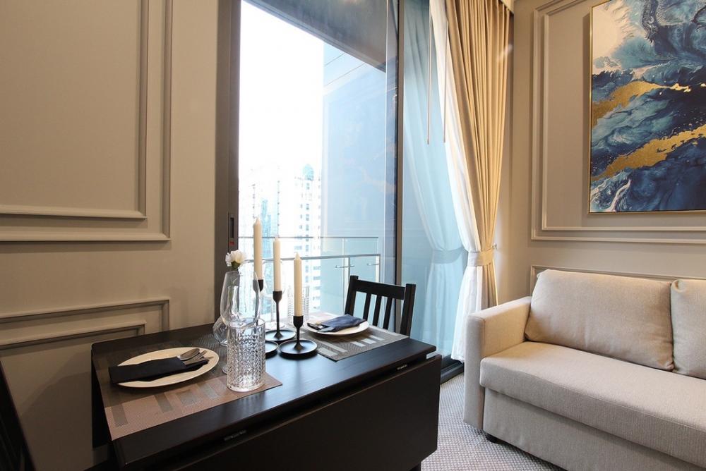 For RentCondoSukhumvit, Asoke, Thonglor : 🔥For urgent rent🔥Laviq Sukhumvit 57, spacious room, beautifully decorated, fully furnished, near BTS Thonglor ❗