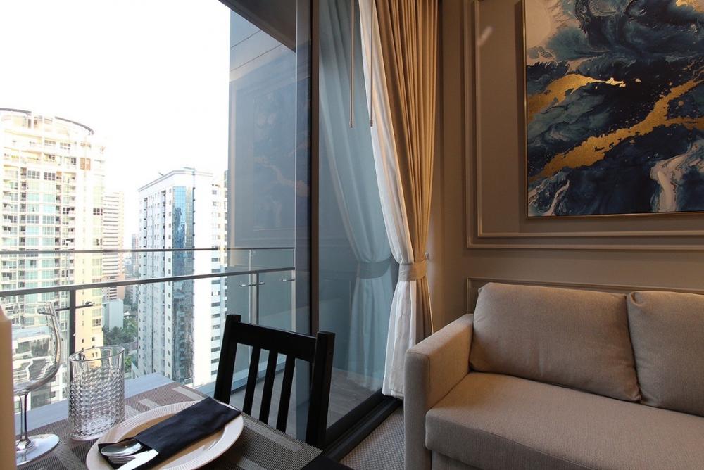 For RentCondoSukhumvit, Asoke, Thonglor : 🔥For urgent rent🔥Laviq Sukhumvit 57, spacious room, beautifully decorated, fully furnished, near BTS Thonglor ❗