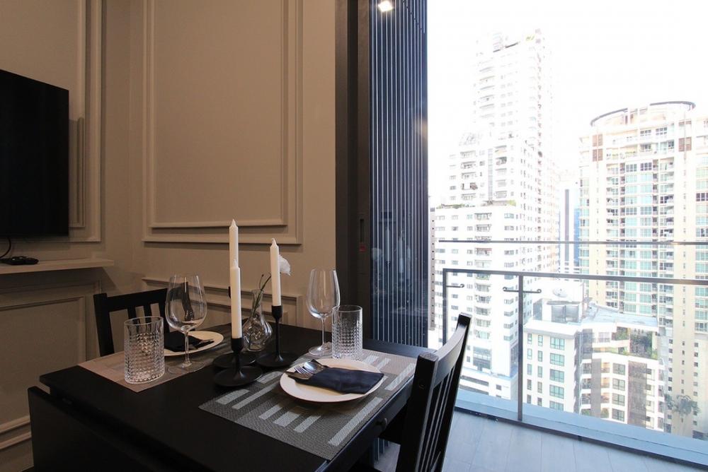 For RentCondoSukhumvit, Asoke, Thonglor : 🔥For urgent rent🔥Laviq Sukhumvit 57, spacious room, beautifully decorated, fully furnished, near BTS Thonglor ❗