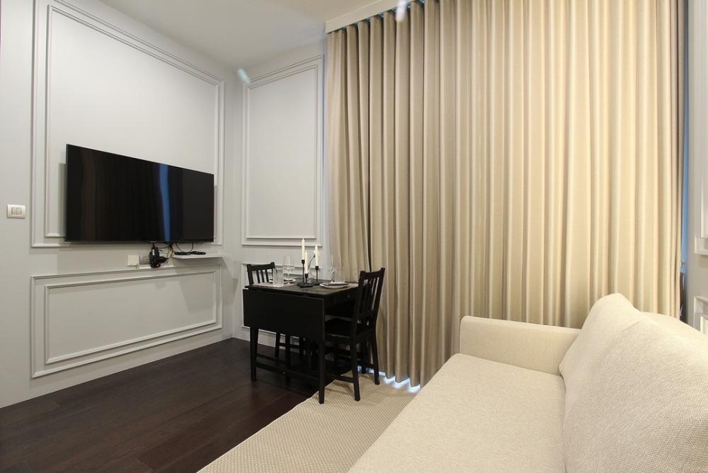 For RentCondoSukhumvit, Asoke, Thonglor : 🔥For urgent rent🔥Laviq Sukhumvit 57, spacious room, beautifully decorated, fully furnished, near BTS Thonglor ❗