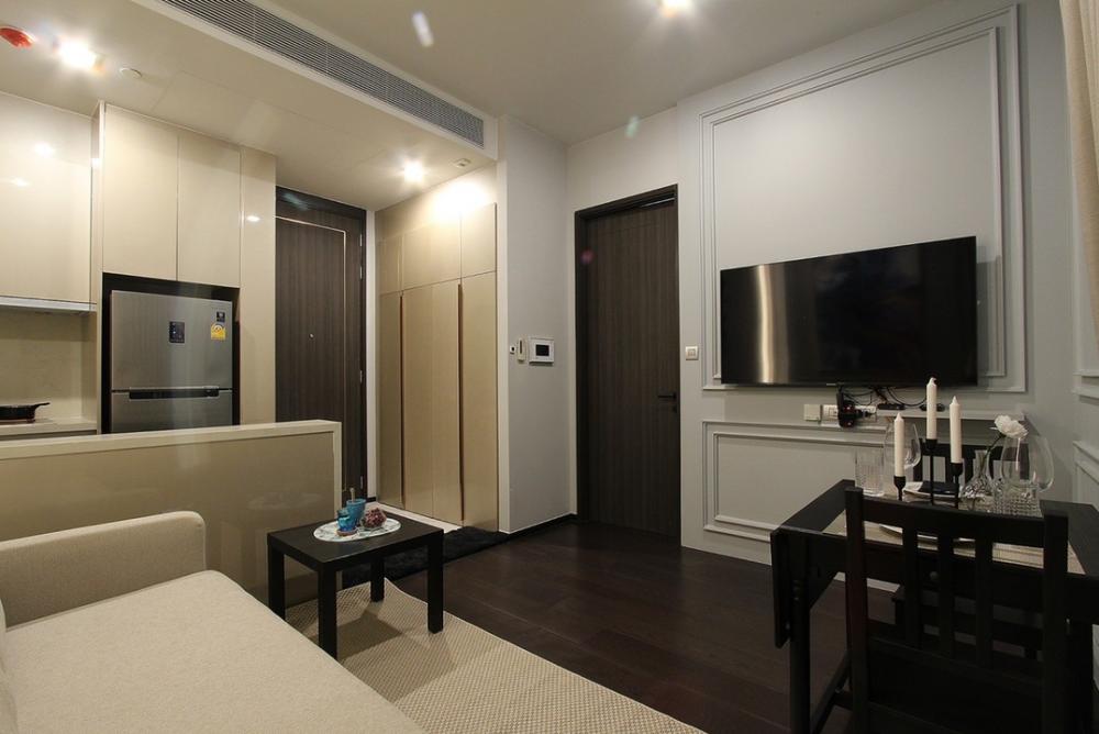 For RentCondoSukhumvit, Asoke, Thonglor : 🔥For urgent rent🔥Laviq Sukhumvit 57, spacious room, beautifully decorated, fully furnished, near BTS Thonglor ❗