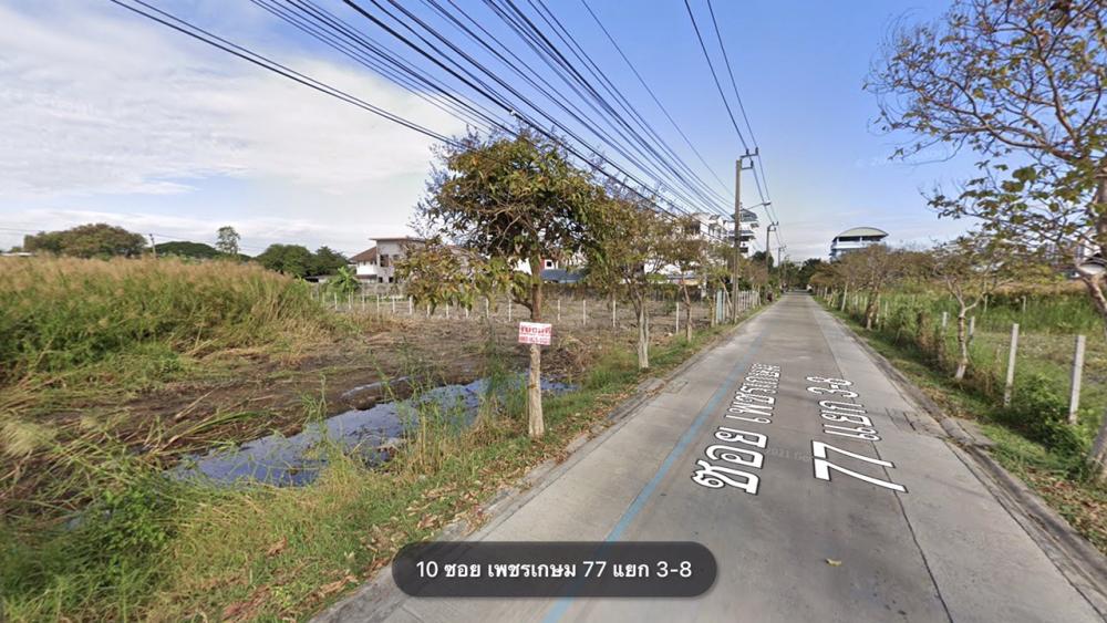 For SaleLandBang kae, Phetkasem : Land for sale 359 sq wa, Soi Petchkasem 77, intersection 3-8, opposite Chong 3, Nong Khaem.