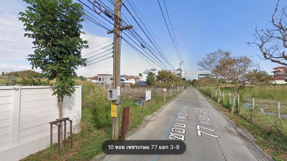 For SaleLandBang kae, Phetkasem : Land for sale 359 sq wa, Soi Petchkasem 77, intersection 3-8, opposite Chong 3, Nong Khaem.