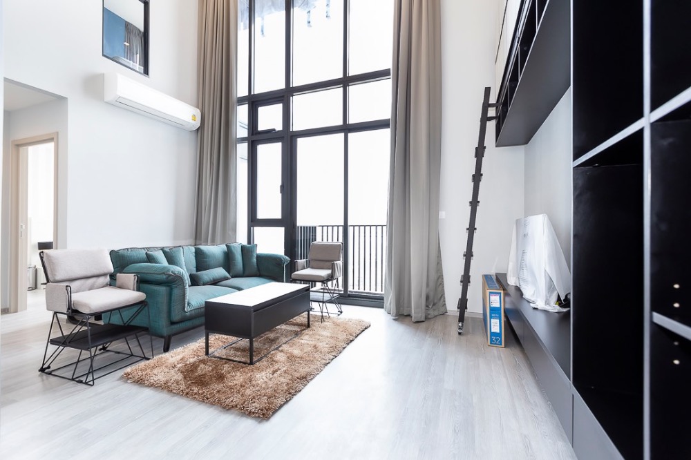 For RentCondoOnnut, Udomsuk : for rent The Line sukhumvit 101 2 bed Duplex high floor special price ✨✨