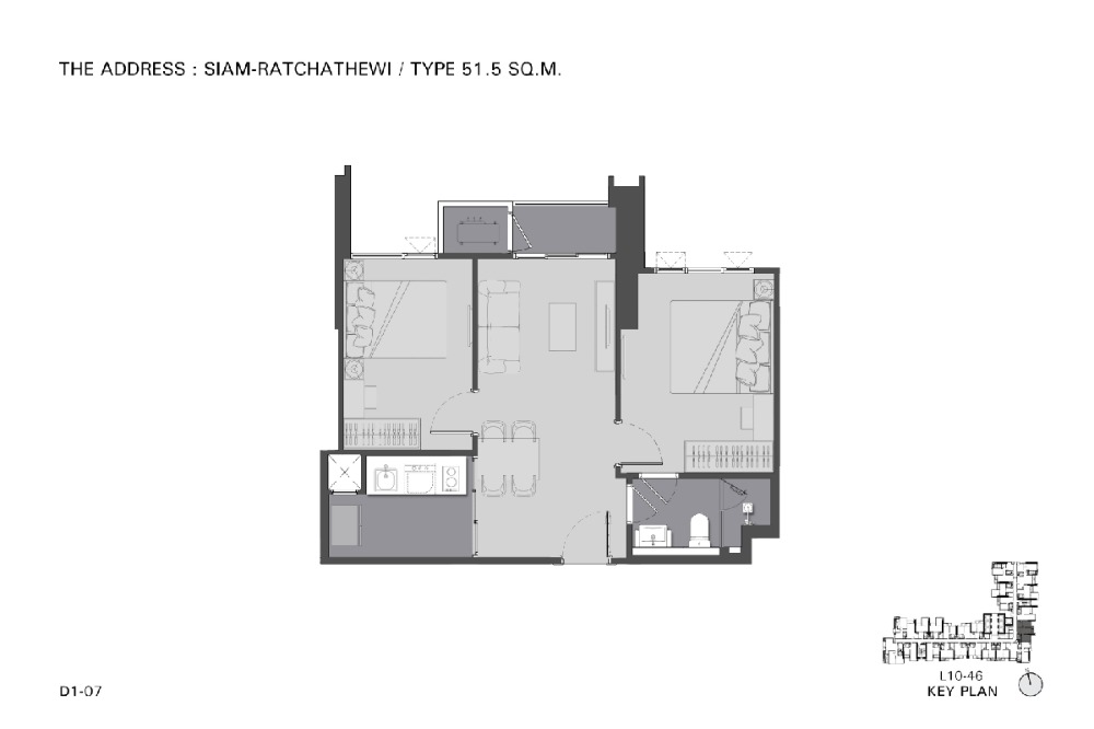 For SaleCondoRatchathewi,Phayathai : 🔥SALE🔥The Address Siam-Ratchathewi BEST LOCATION  🚝 next to Ratchathewi BTS 2B1B @11.59 MB