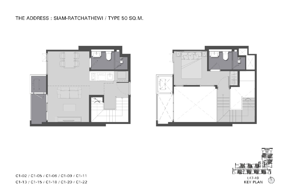 For SaleCondoRatchathewi,Phayathai : 🔥PRESALE🔥The Address Siam-Ratchathewi BEST Duplex  🚝 next to Ratchathewi BTS 1B1B @12.79 MB